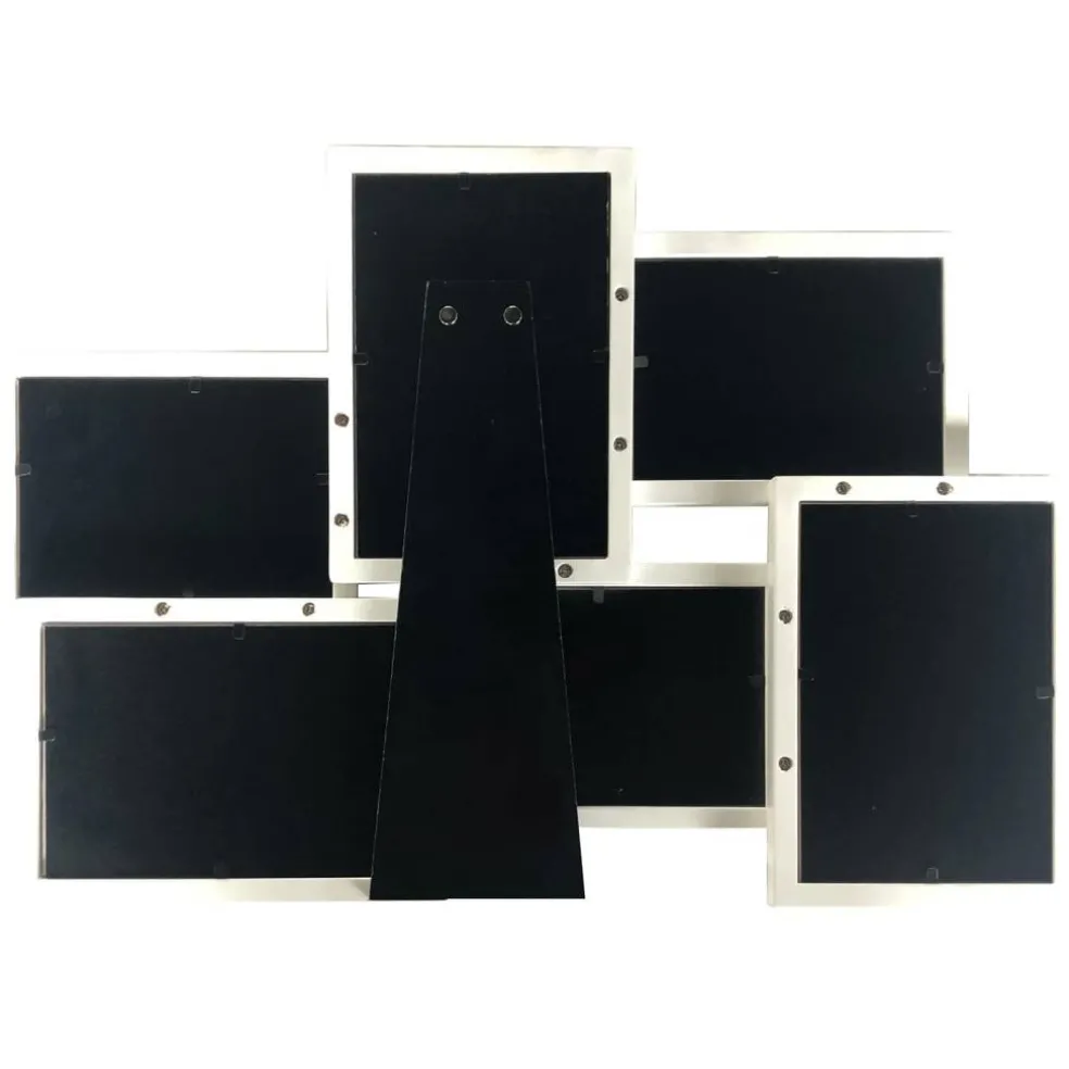 Expressions™ 6 Opening White Collage Frame by Studio Décor®