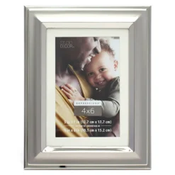Expressions™ Silver Two Tone Frame with Mat by Studio Décor®