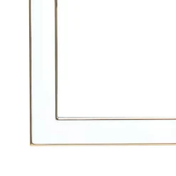 Expressions™ White with Gold Outline Wall Frame by Studio Décor®