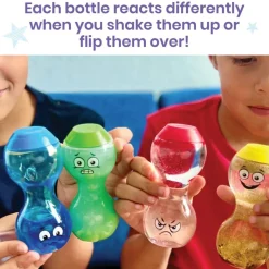 Express Your Feelings Sensory Bottles, Play Therapy Toys, Visual Sensory Toys, Mindfulness for Kids, Comfort Items for Anxiety, Social Emotional Learning, Calm Down Corner Supplies