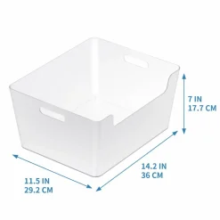 Extra Large Clear Open Storage Bin by Simply Tidy®