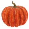 15.5" Extra Large Dark Orange Decorative Pumpkin by Ashland®