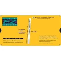 E-Z Grader, Large Print, Yellow