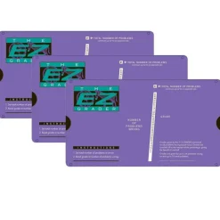 E-Z Grader, Purple, Pack of 3