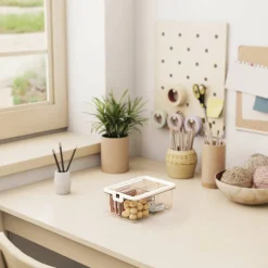 Ezy Storage 4-Compartment Storage Box