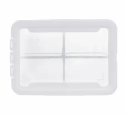 Ezy Storage 4-Compartment Storage Box