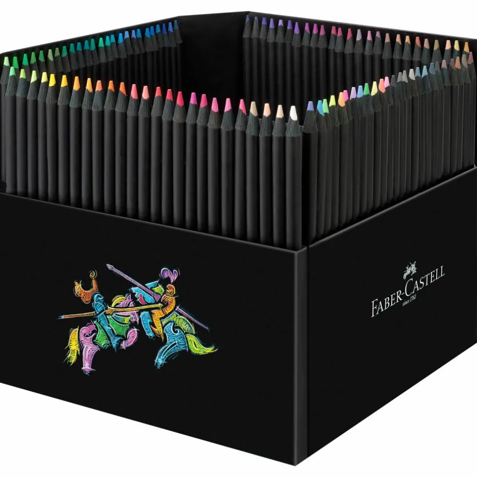 Faber-Castell® Black Edition 100 Colored Pencils Set