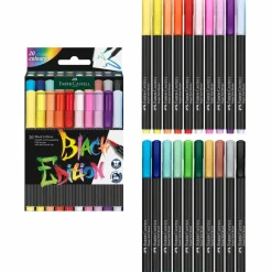 Faber-Castell® Black Edition Felt Tip Brush Pens