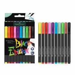 Faber-Castell® Black Edition Felt Tip Brush Pens