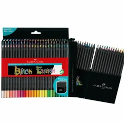 Faber-Castell® Black Edition 50-Piece Colored Pencils