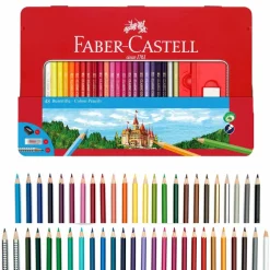 Faber-CastellĀ® Classic 48 Color Pencil Tin Set
