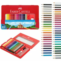Faber-Castell® Classic 48 Color Pencil Tin Set