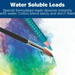 Faber-Castell® 24 Color Grip Watercolor EcoPencils