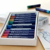 Faber Castell 12 Color Metallic Oil Pastel Set