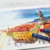 Faber Castell 12 Color Oil Pastel Set