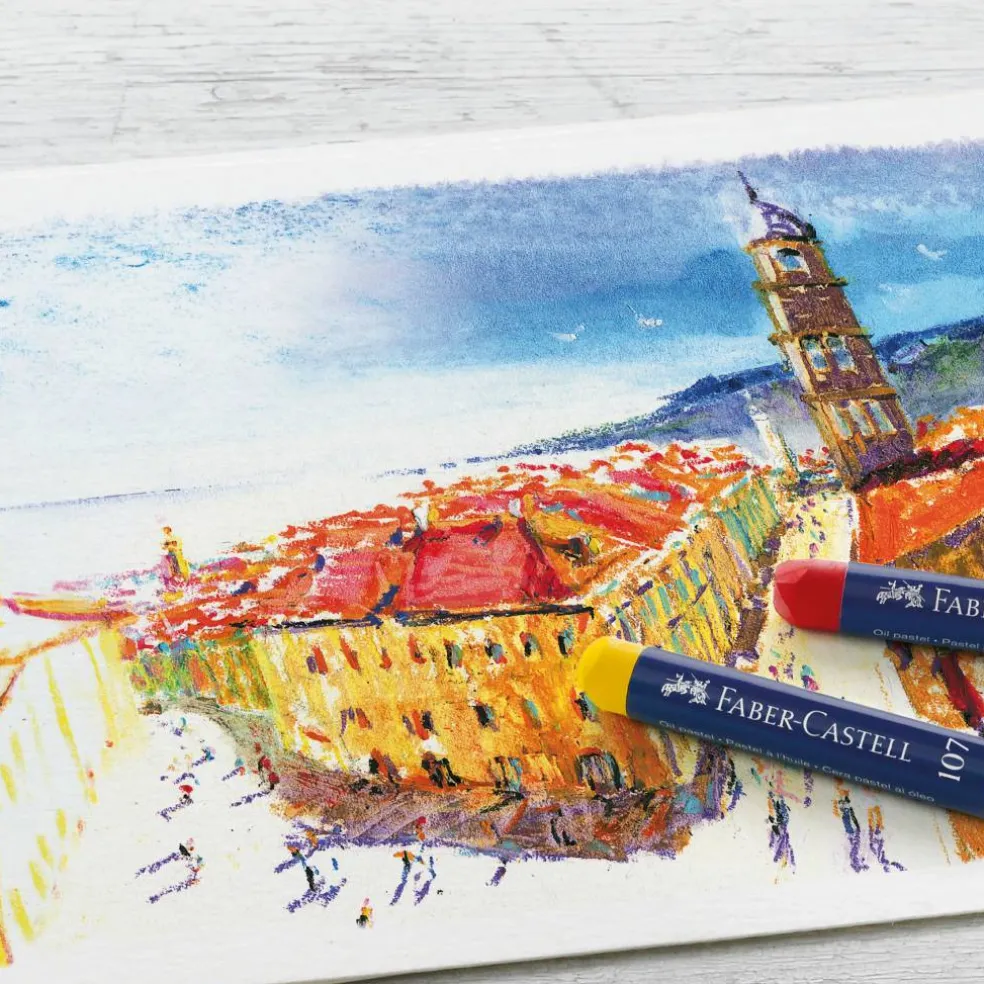 Faber-Castell® 36 Color Oil Pastel Set