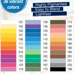 Faber-Castell® 36 Color Oil Pastel Set