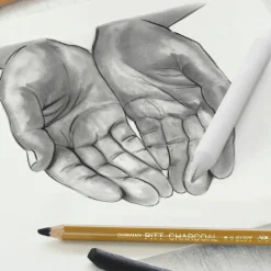 Faber-Castell® Compressed Charcoal Sticks, 3ct.