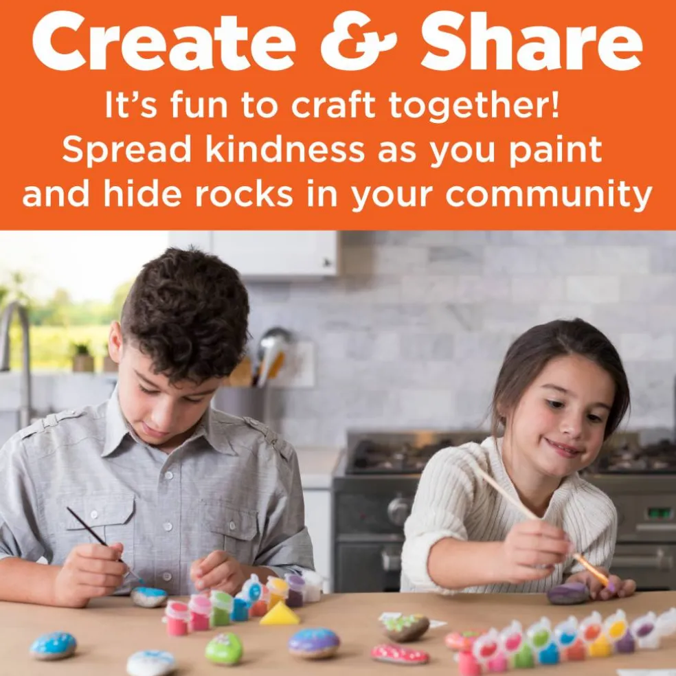 Faber-Castell® Creativity for Kids® Hide & Seek Rock Painting Kit