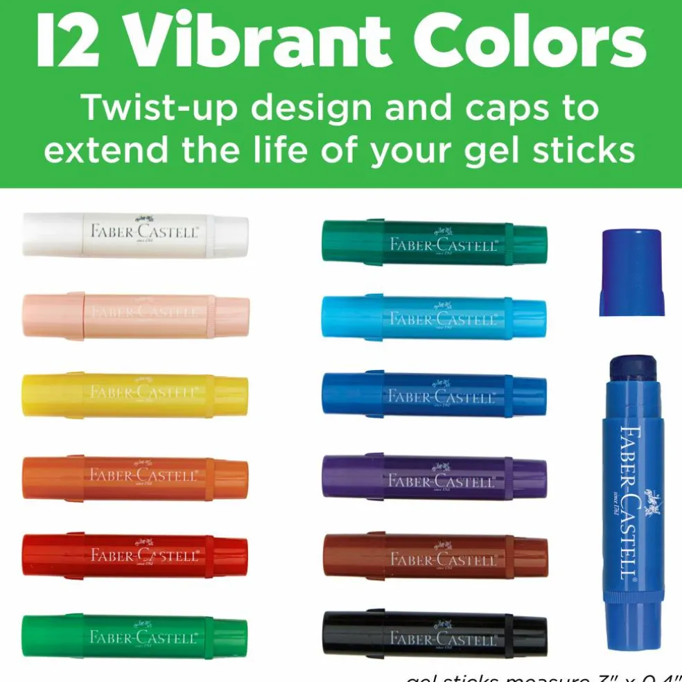 Faber-Castell® 240-Piece Gel Stick School Pack