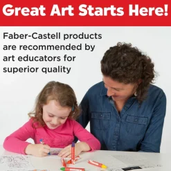 Faber-Castell® 240-Piece Jumbo Beeswax Crayons School Pack