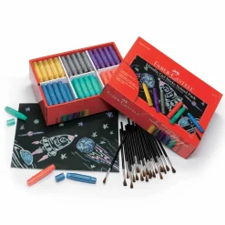 Faber-Castell® 120-Piece Metallic Gel Stick School Pack