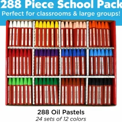 Faber-Castell® 288-Piece Oil Pastels School Pack