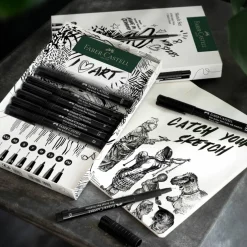 Faber-Castell Pitt Artist Pen & Notebook Set