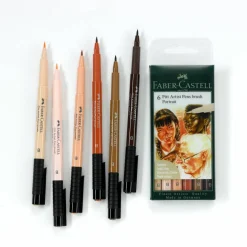 Faber-Castell® PITT® 6 Color Artist Brush Pen Set