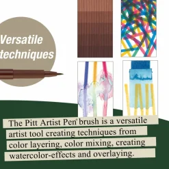 Faber-Castell® PITT® 6 Color Artist Brush Pen Set