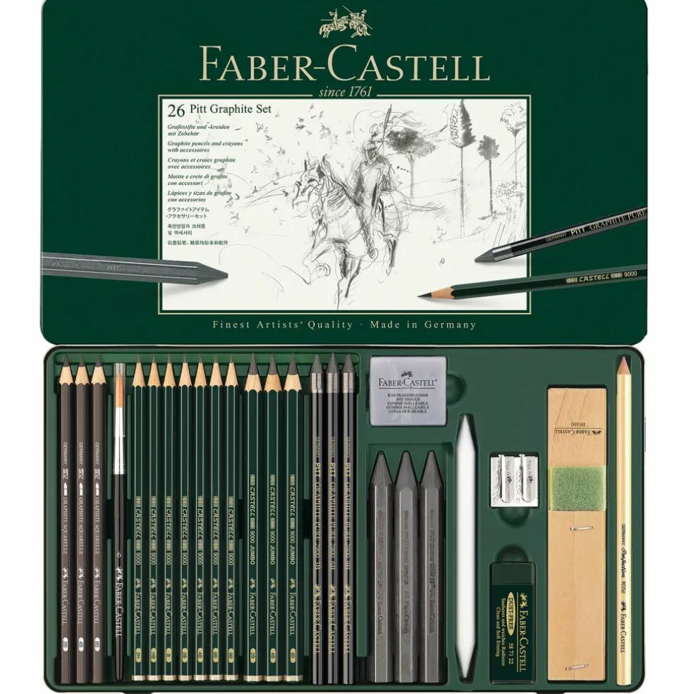 Faber-Castell Pitt Graphite 26-Piece Set