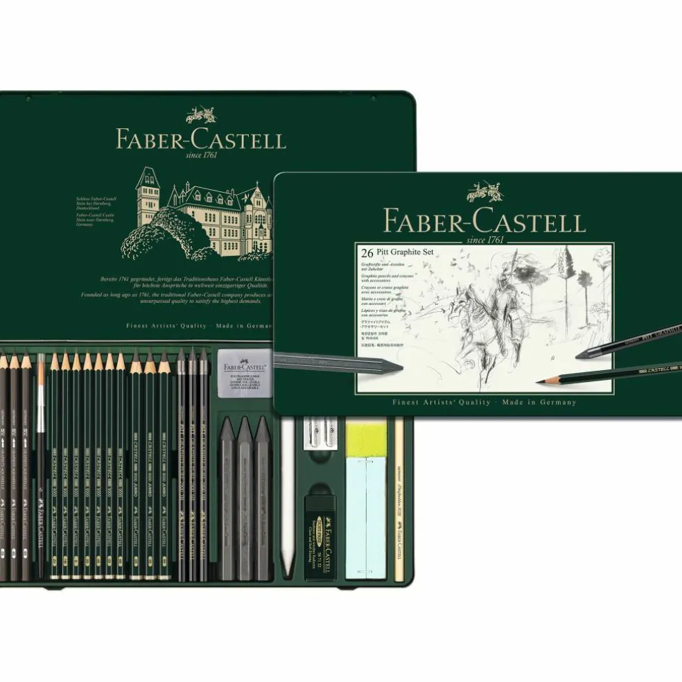 Faber-Castell Pitt Graphite 26-Piece Set