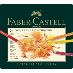 Faber-Castell Polychromos 24 Color Pencil Set