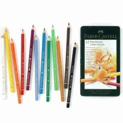 Faber-Castell Polychromos 12 Color Pencil Set
