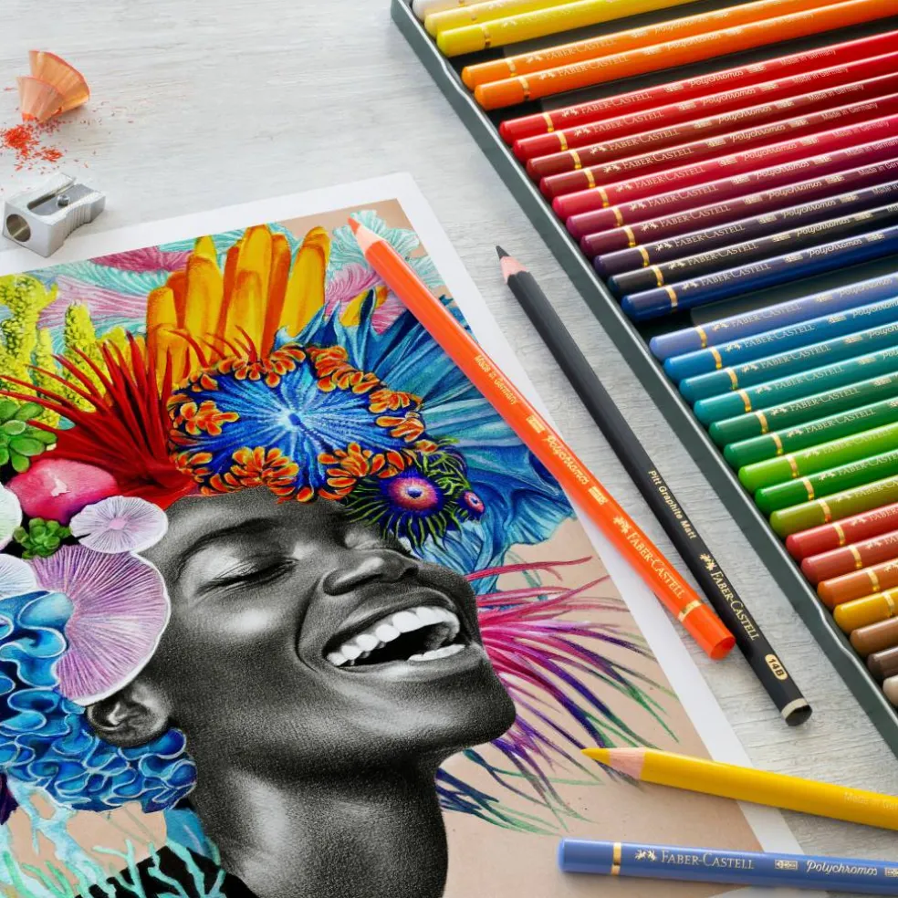 Faber-Castell® Polychromos Colored Pencil Tin Set