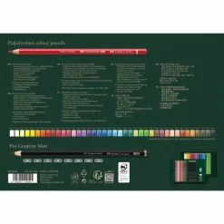 Faber-Castell Polychromos & Graphite Matte 48-Piece Gift Set