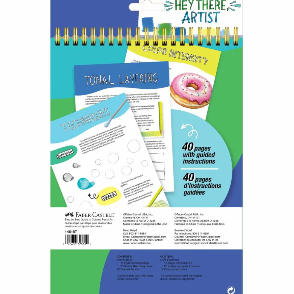 Faber-Castell® Step-by-Step Colored Pencil Art Set