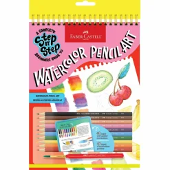 Faber-Castell® Step-by-Step Watercolor Pencil Art Set
