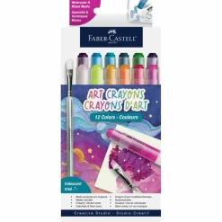 Faber-Castell® Watercolor & Mixed Media Art Crayon Set