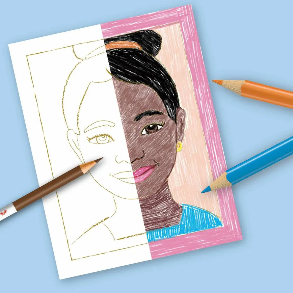 Faber-Castell® World Colors How to Draw Faces Set