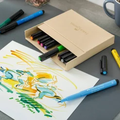 Faber-Castel Pitt Artist 12 Color Brush Pen Studio Set