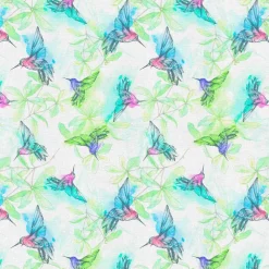 Fabric Editions Hummingbird Cotton Fabric