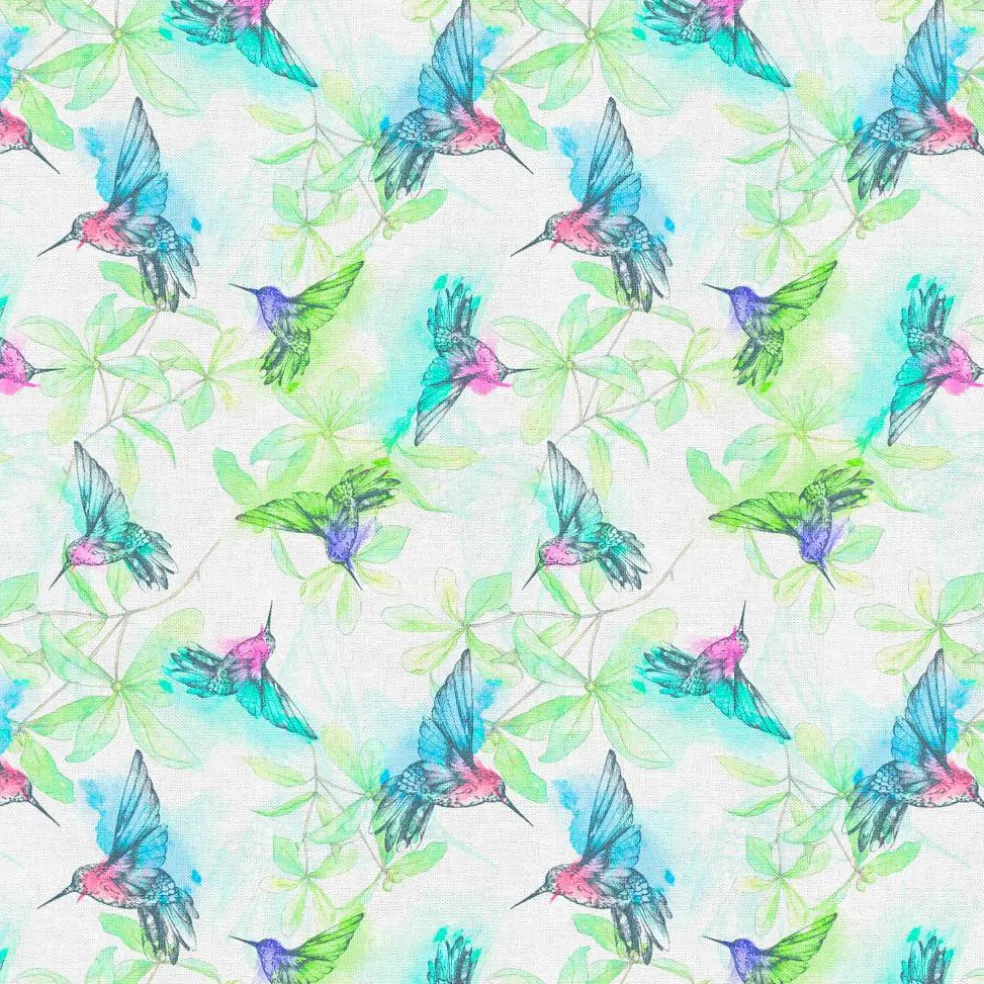 Fabric Editions Hummingbird Cotton Fabric