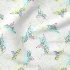 Fabric Editions Hummingbird Cotton Fabric