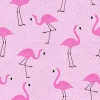Fabric Editions Pink Flamingo Cotton Fabric