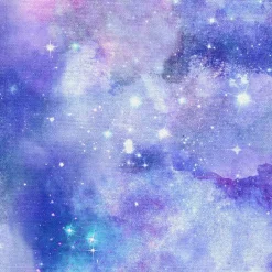Fabric Editions Purple Celestial Cotton Fabric
