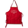 Fabric Holiday Design Apron - Mrs Claus' Kitchen