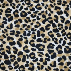 Fabric Merchants Leopard Print Double Brushed Stretch Fabric