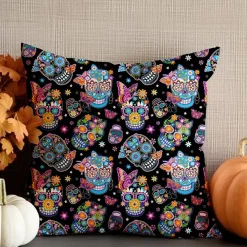 Fabric Traditions Sugar Skull Cotton Quilting Fabric