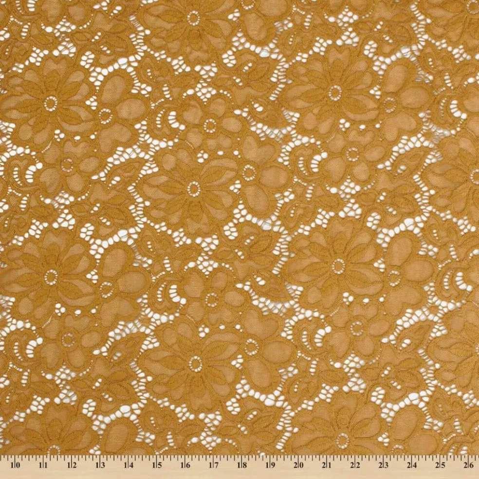Fabric Wholesale Direct Floral Florence Stretch Lace Fabric